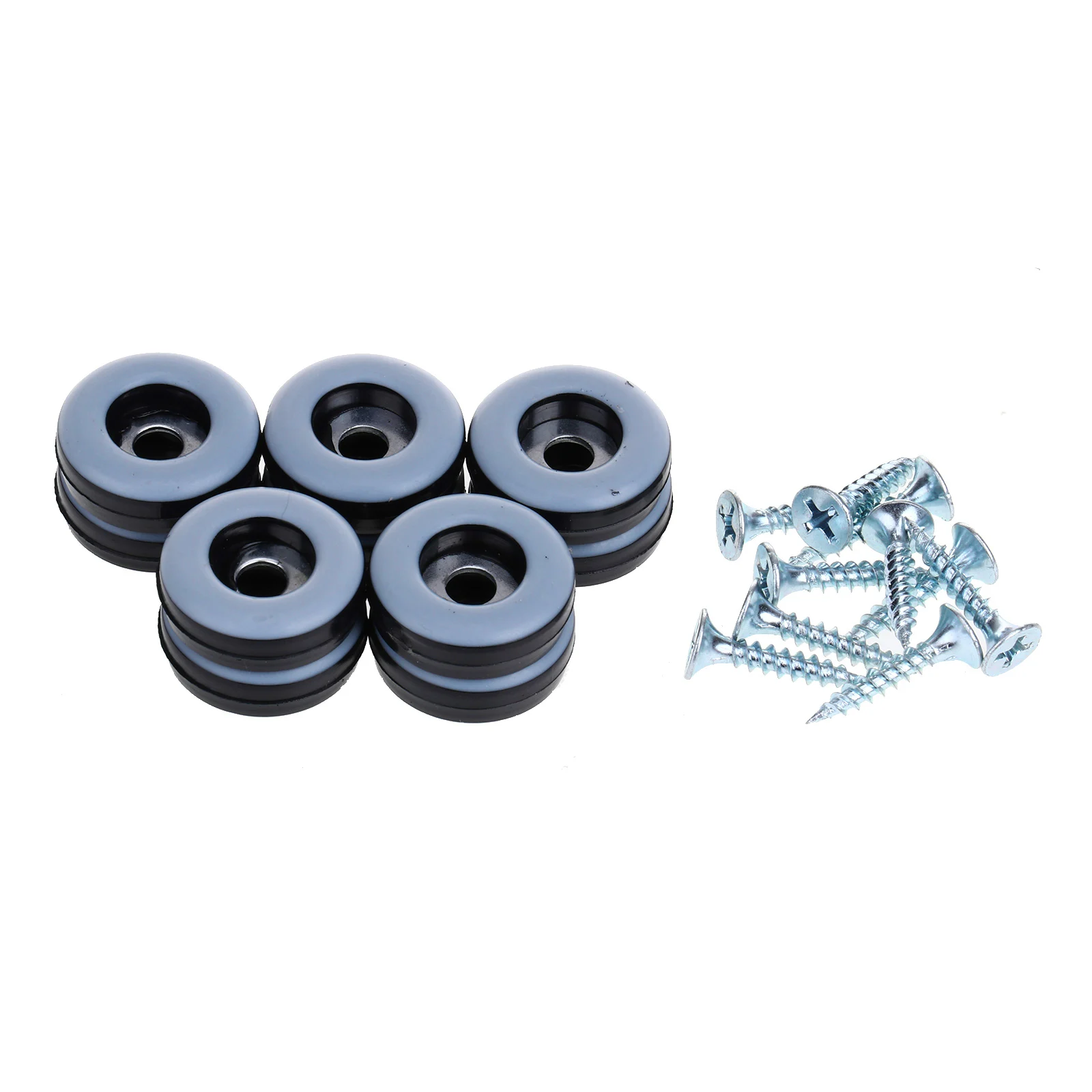 

10 шт., нескользящие накладки на ножки мебели, с винтами