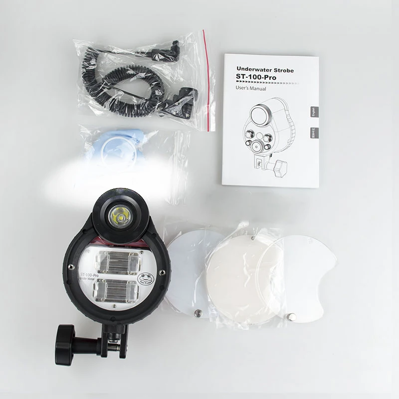 Водонепроницаемая вспышка Seafrogs для подводного погружения 100 м Sony A7 II III Canon Nikon