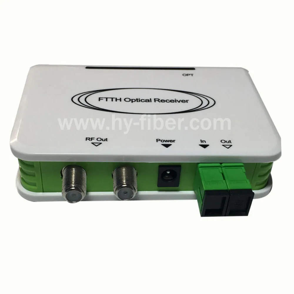 CATV оптический узел Mini приемник FTTH WDM преобразователь Triplexer минирежим с двумя