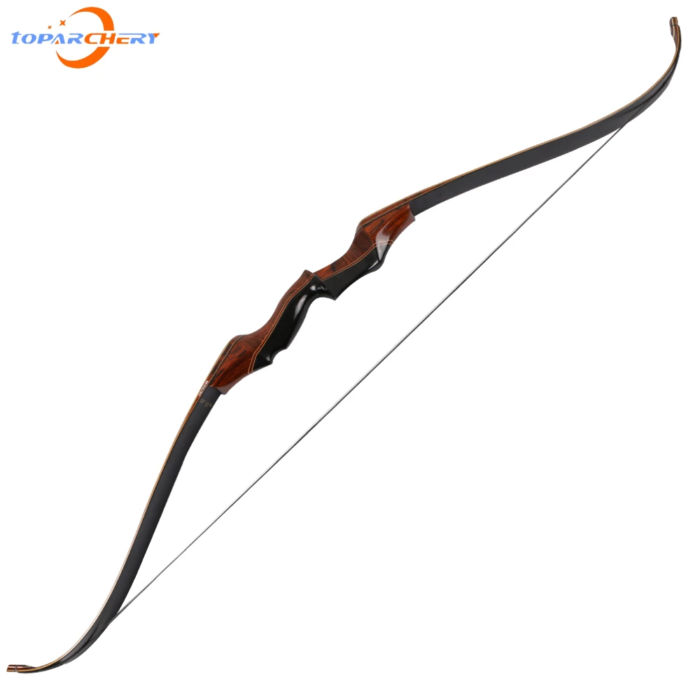 Take-down Archery Bow 58inch 35-60lbs Wooden Hunting Recurve Bow Powerful Adult Outdoor Shooting Bow