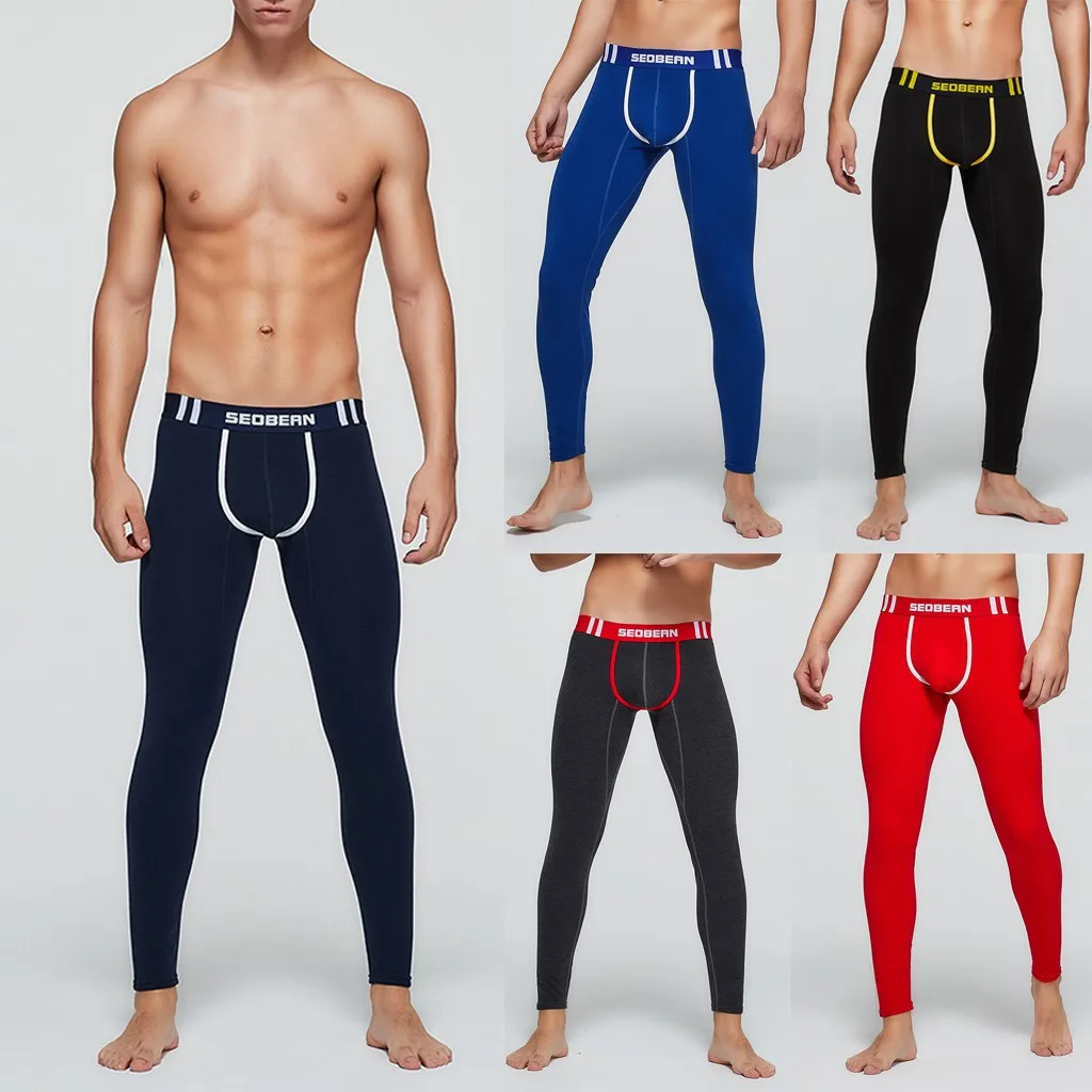 2021 мужское термобелье нижнее белье весенне осенние сексуальные однотонные