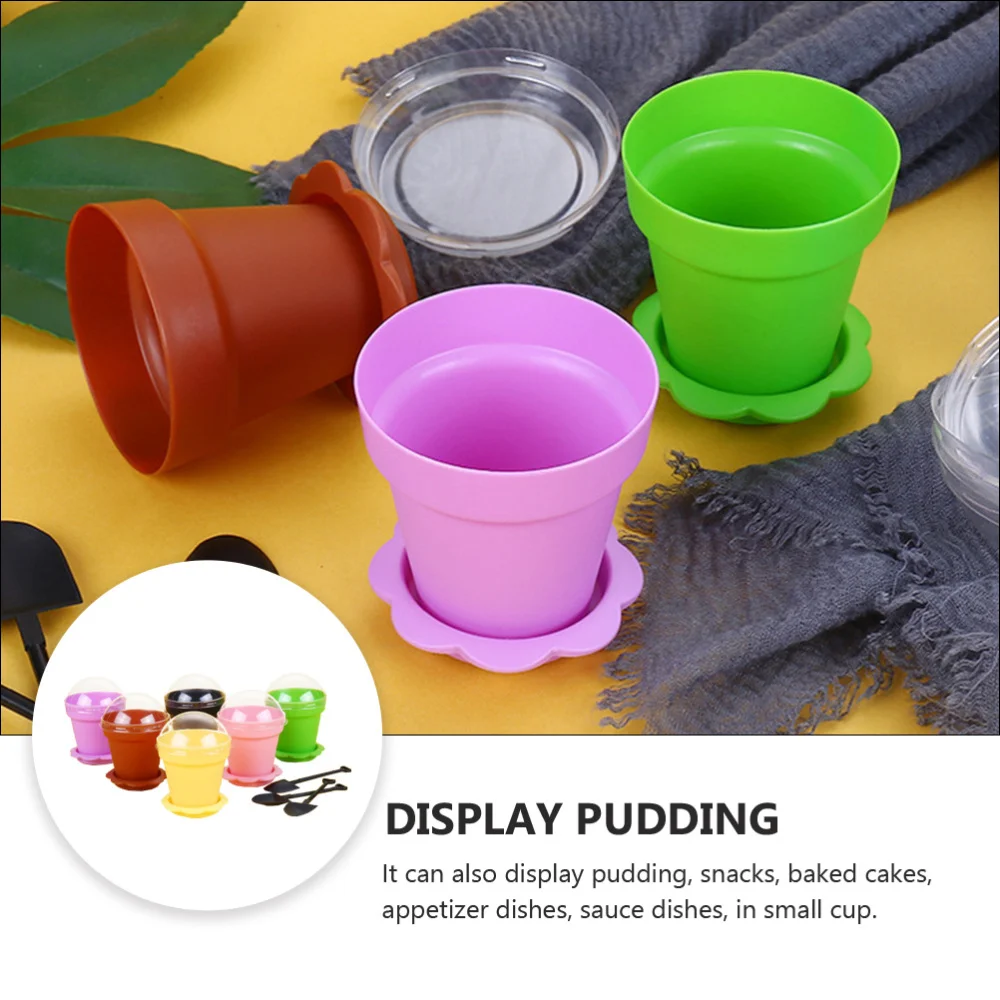 

50 Sets Cupcake Plant Nursery Pots Indoor Outdoor Plant Succulent Display Cup
