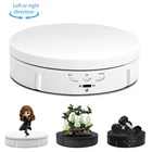 Умный поворотный стол с зарядкой на 360 , мультиугловой бесшумный вращающийся стенд для студийной съемки, фото реквизит, поворотный стол для фотосъемки