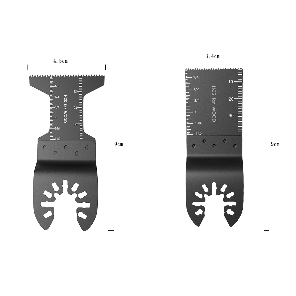 50 шт. многофункциональное биметаллическое полотно пилы Осциллирующее для