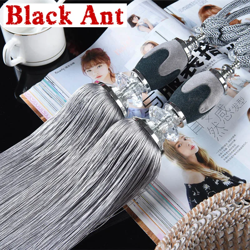 Шторы с бретельками и бахромой аксессуары для крючки настенный держатель