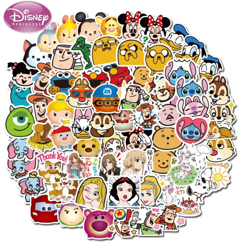 Для выведения токсинов 40 шт диснеевских мультфильмов аниме Справочник наклейки