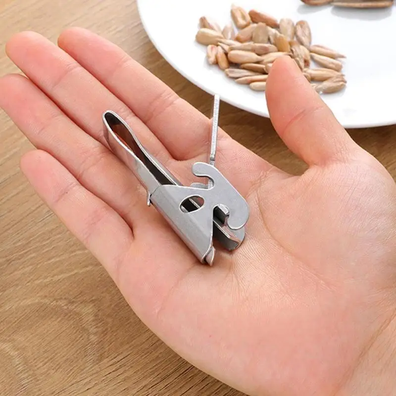 

Steel Nut Sheller Peanut Pincers Melon Seeds Opener Walnut Seeds Peeler Sunflower Kitchen Garget Plier Clamp B0F1