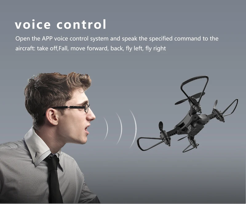 Мини-Дрон WiFi FPV камера 4K HD удержание высоты RC Дрон вертолет один ключ возврат складной мини-Квадрокоптер высокое качество Дрон