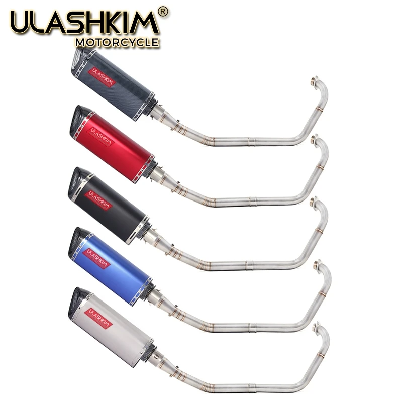 

Motorcycle Full Exhaust Escape System Modifed Middle Link Pipe Slip On For yamaha YZF-R15 R5 MT-15 MT 15 125 2008-2017