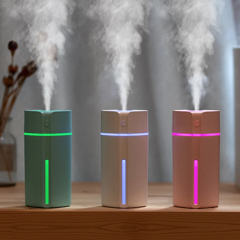 

Car Air Humidifier Diffuser USB Ultrasonic Cool Mist Aroma Essential Oil Difusor Colorful LED Lamp Aromatherapy Humidificador