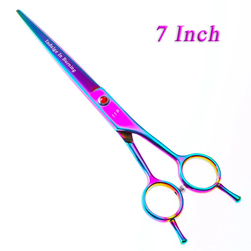 

7 Inch Professional Pet Dog Grooming Scissors Hair Cutting Shears Multicolor Style Left Hand or Right Hand General
