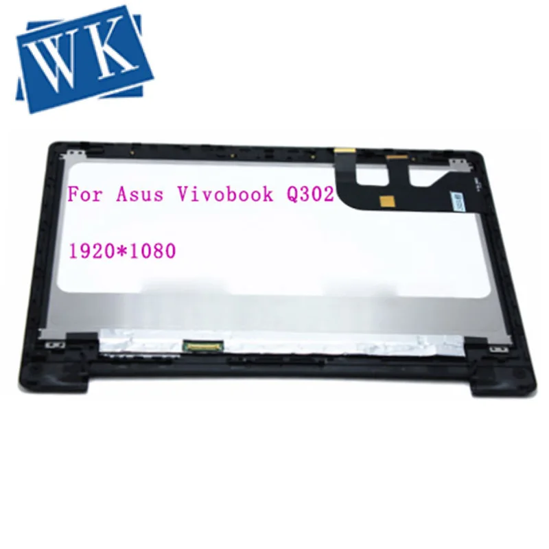 

13.3'' LCD Display Touch Screen Digitizer+Bezel Panel Laptop Assembly For Asus Vivobook Q302 Q302L Q302LA Q302LN