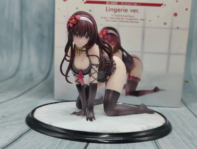 

Anime Saekano How to Raise a Boring Girlfriend Swimsuit Kasumigaoka Utaha Sexy Girl Kneeling Posture Trait Boxed Figure 12cm
