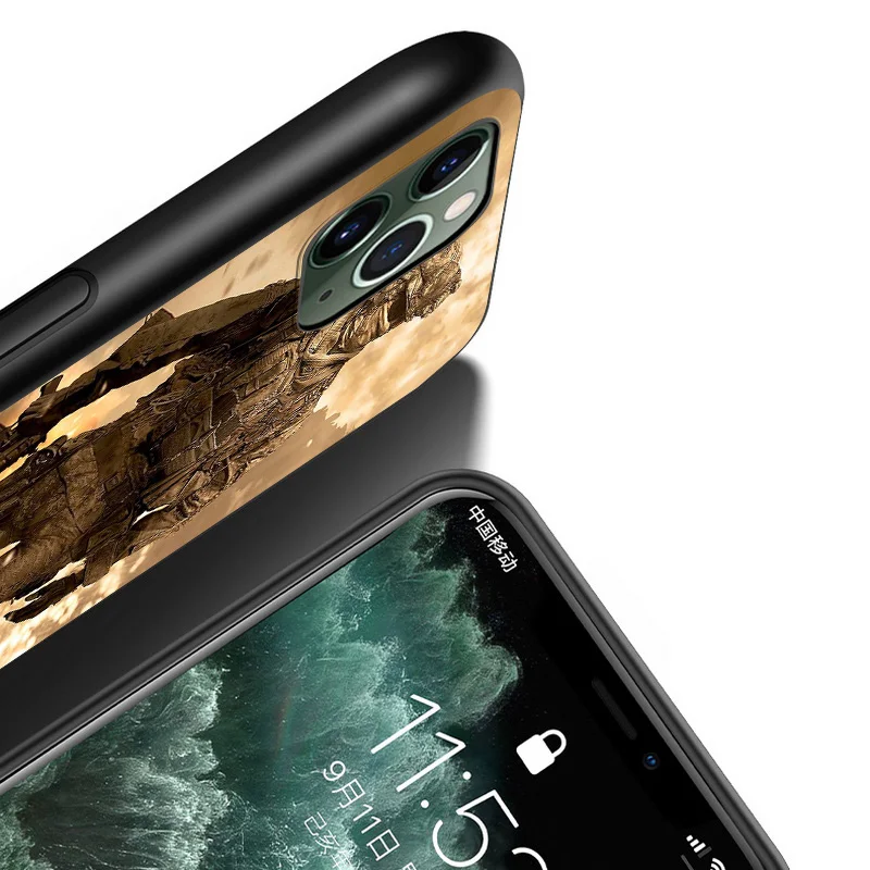 

Cool Hot War For Apple iPhone 12 11 XS Pro Max Mini XR X 8 7 6 6S Plus 5 SE 2020 Black Cover Phone Case