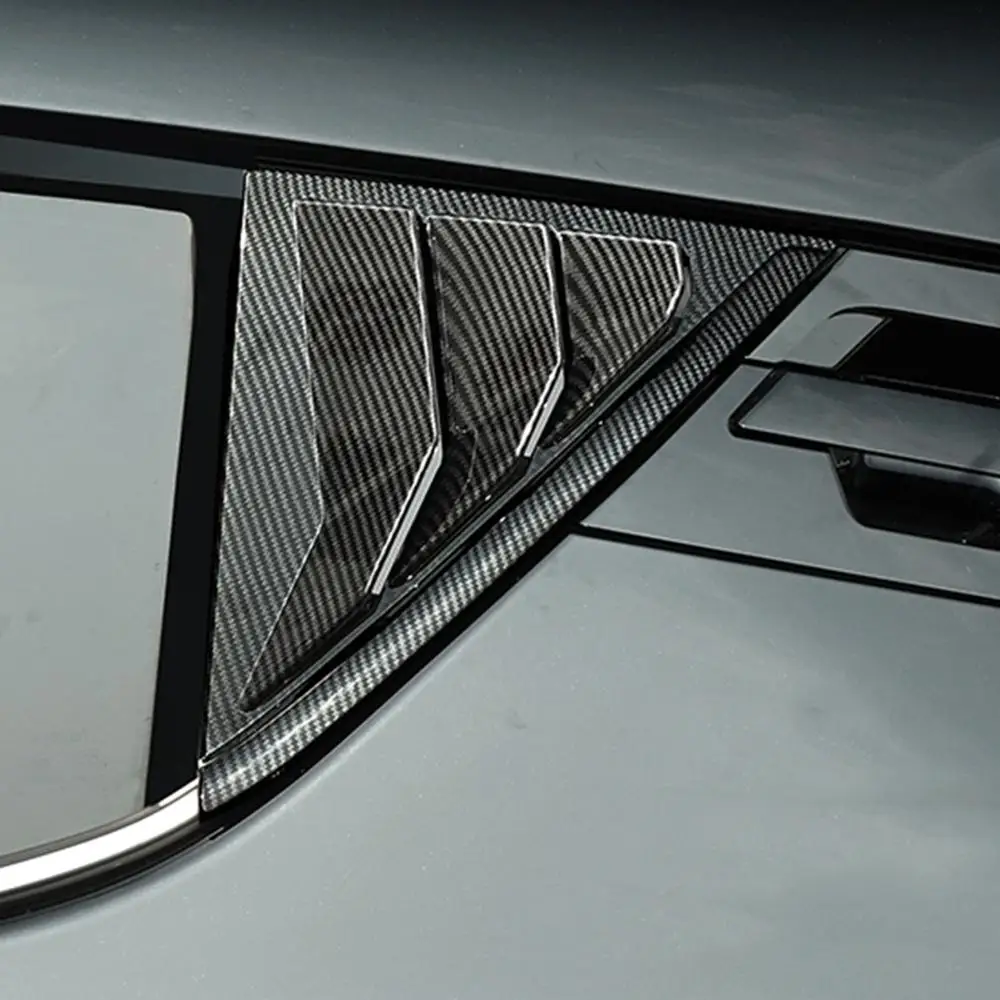 Чехол из углеродного волокна с треугольной отделкой для задней двери Toyota CHR 2018