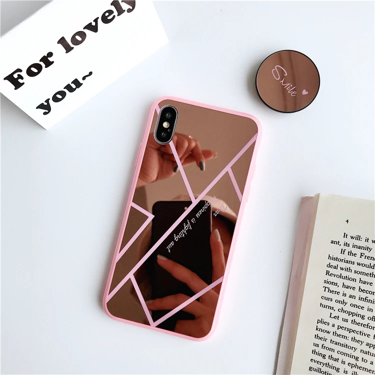 Крутая гладкая винно-красная зеркальная задняя крышка для iPhone 11pro Max X 6 6S 7 8 Plus пары Мягкий ТПУ чехол для телефона Fundas сумка