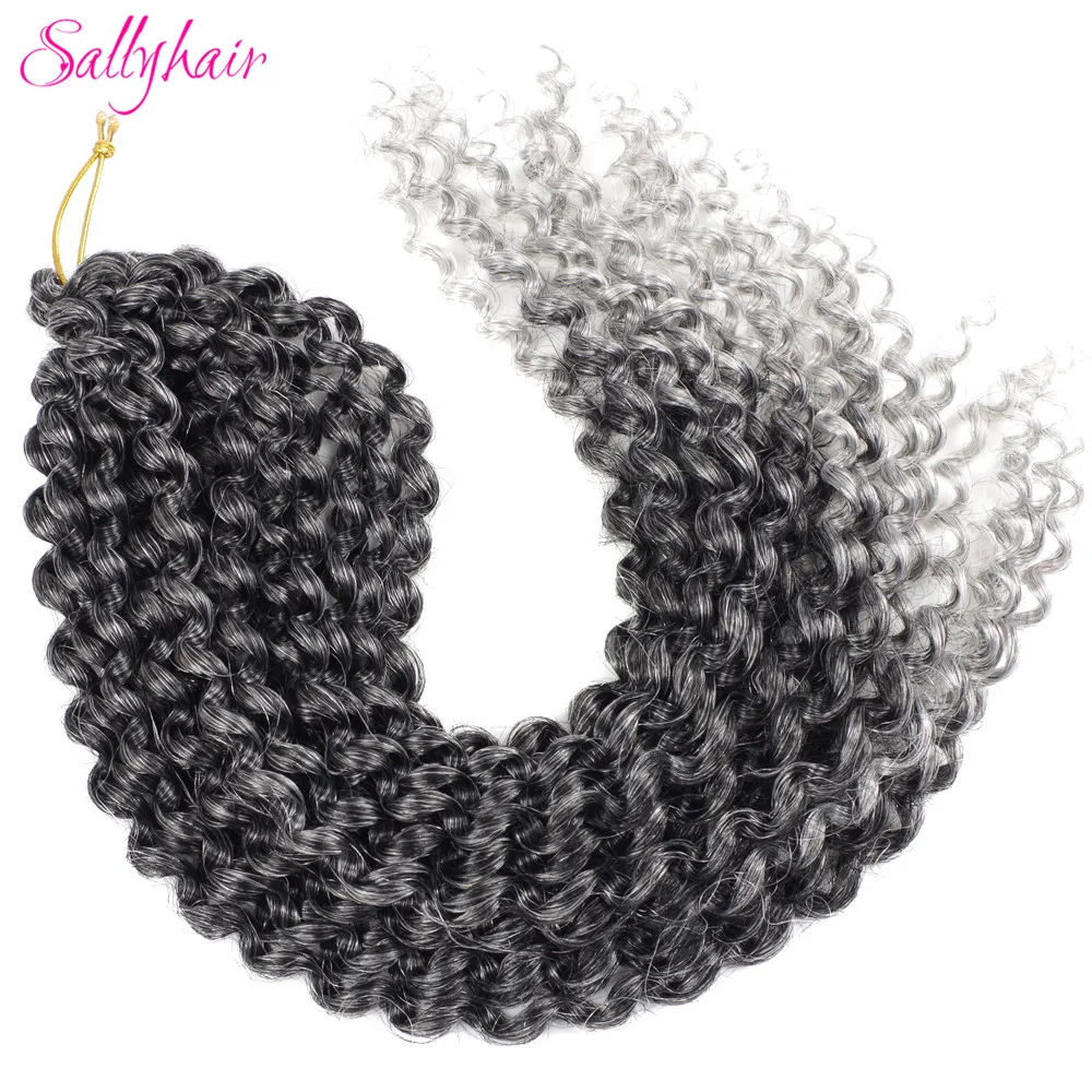 Sallyhair косы с крючком Ombre страсть твист плетеные волосы синтетические удлинители