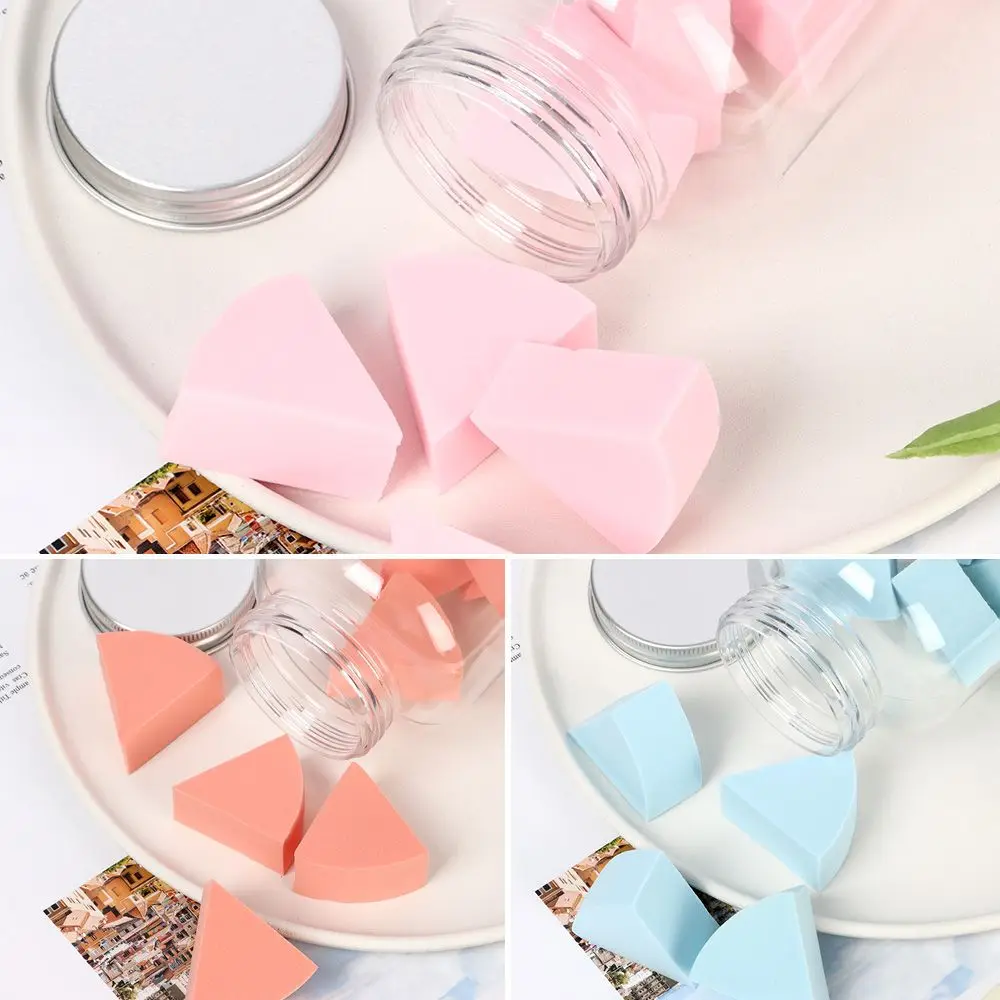 

Tools For Beauty Mixing Wet Dry Sponge Triangle Powder Puff Fan Shaped Puff Triangle Makeup Blender Foundation Powder