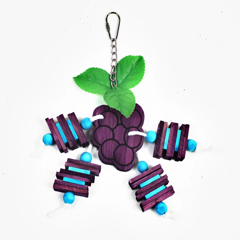 Игрушечная птица жевательная игрушка для питомцев попугаев попугая красочные