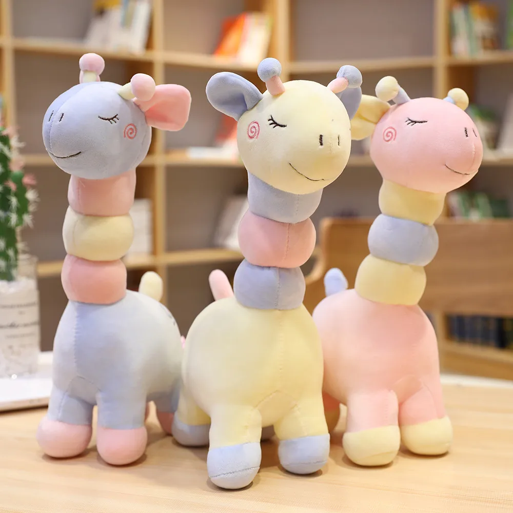 

36/50cm Cute Deer Plush Toys High Quality Stuffed Lovely Animals Giraffe Doll Soft Baby Pillow for Girls Kids Birthday Gift