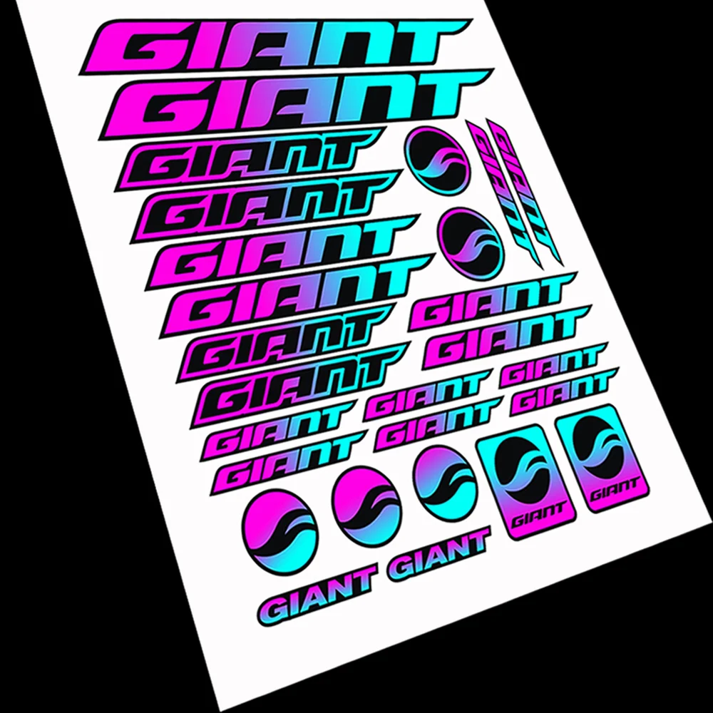 Совместим с гигантской печатью графическая наклейка на раму велосипеда Набор