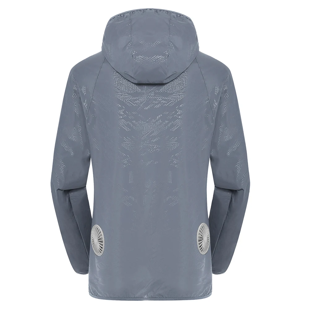 

Unisex Cooling Fan Lightweight Jacket Air Conditioning Clothing Work Wear Sun Protection Clothing - For High Temperature Outdoor