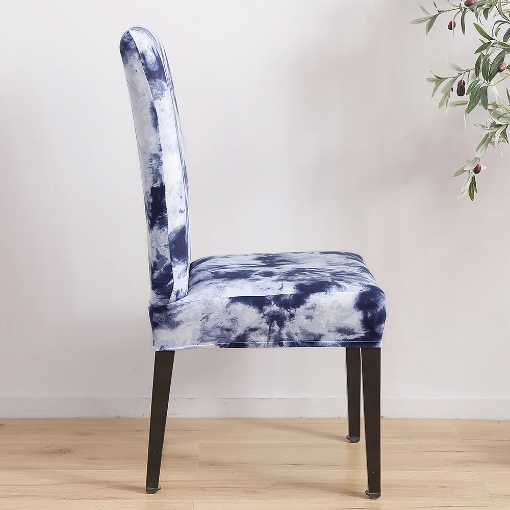 Чехлы на стулья с принтом Graffit спандекс в полоску эластичный чехол для стула