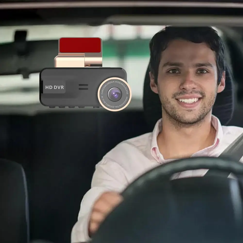 

3inch Cycle Recording Night Wide Angle Dashcam Video Registrar Full HD 1080P Dash Cam Video Recorder Driving For Car DVR Camera