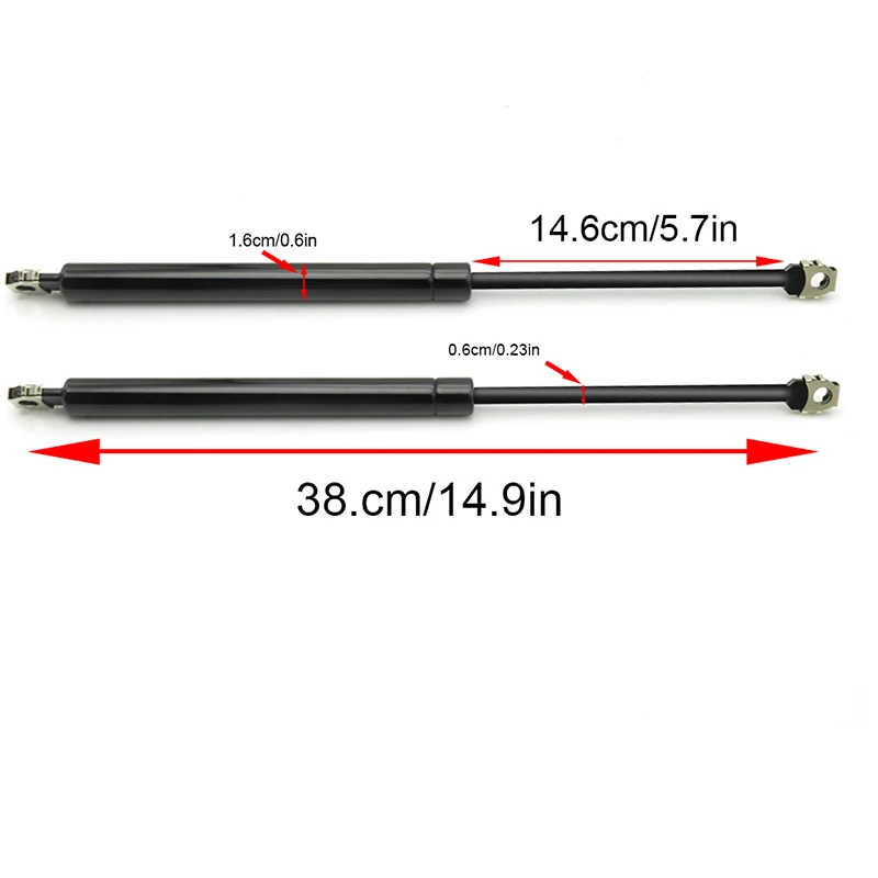 2 шт. Стайлинг автомобиля Передняя капота амортизационная стойка газовый