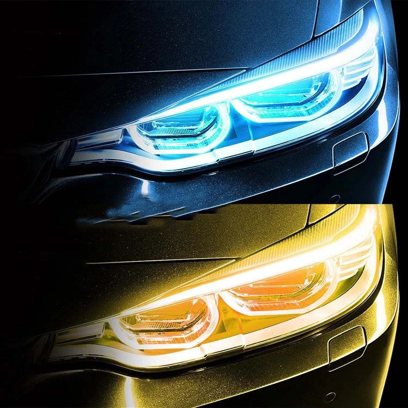 

Car daytime running light DRL LED Daytime Running Light Auto Lamp External Lights Car Waterproof for Day Light Car Styling