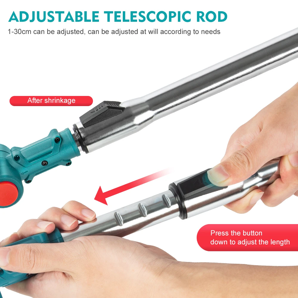 Electric Grass Trimmer for Makita 18V Lawn Mower Cordless Brush Li-Ion Auto Release String Cutter Power Household Garden Tools