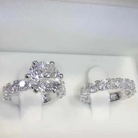 milangirl ladies luxury oversized zircon ring exquisite workmanship gorgeous radiant fashion wedding first choice jewelry