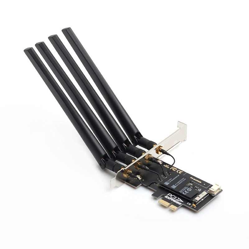 Dual Band PCIe Wifi Card Adapter 1750Mbps 802.11Ac BCM94360CD WiFi Bluetooth PCIE Adapter for MacOS Hackintosh