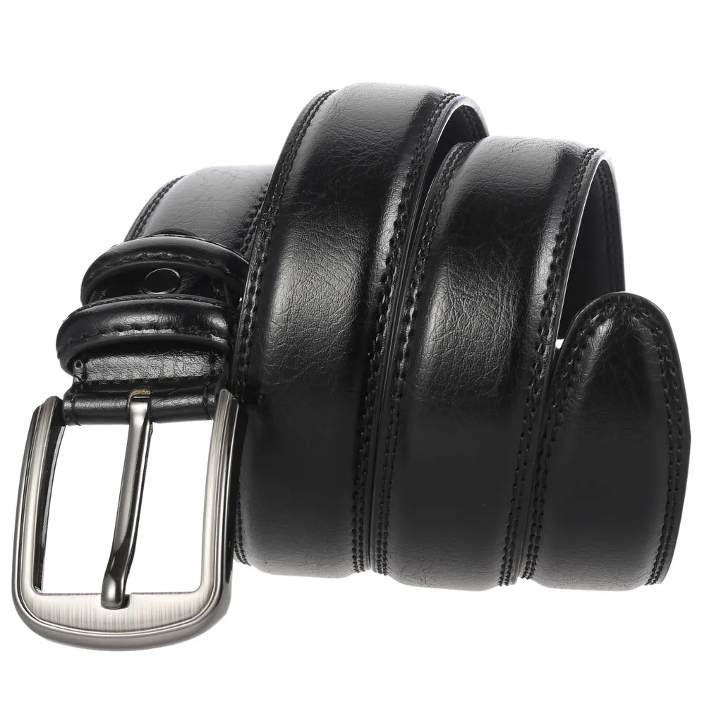 

Fashion Men Belt Luxury Designer Alloy Pin Buckle Leather Belts for Jeans Vintage Waist Strap Male Classic Waistband Top Quality