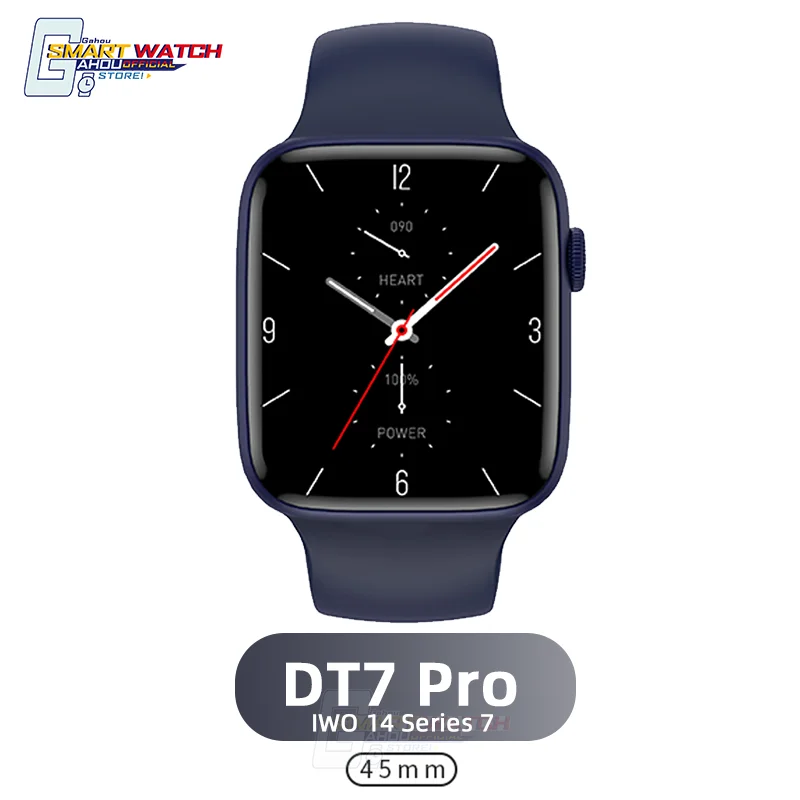 

DT7 Pro Smart Watch New IWO 14 Pro Max Serie 7 Wireless Charging Bluetooth Call For Men smartwatch PK DT100 Pro Max m36 Plus