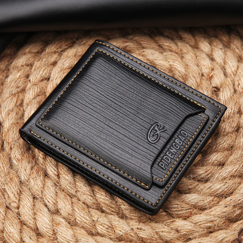 

European and American Style Men Wallets Card Short Wallet Wallet Classic Hot Style Purses and Handbags Luxury Designer