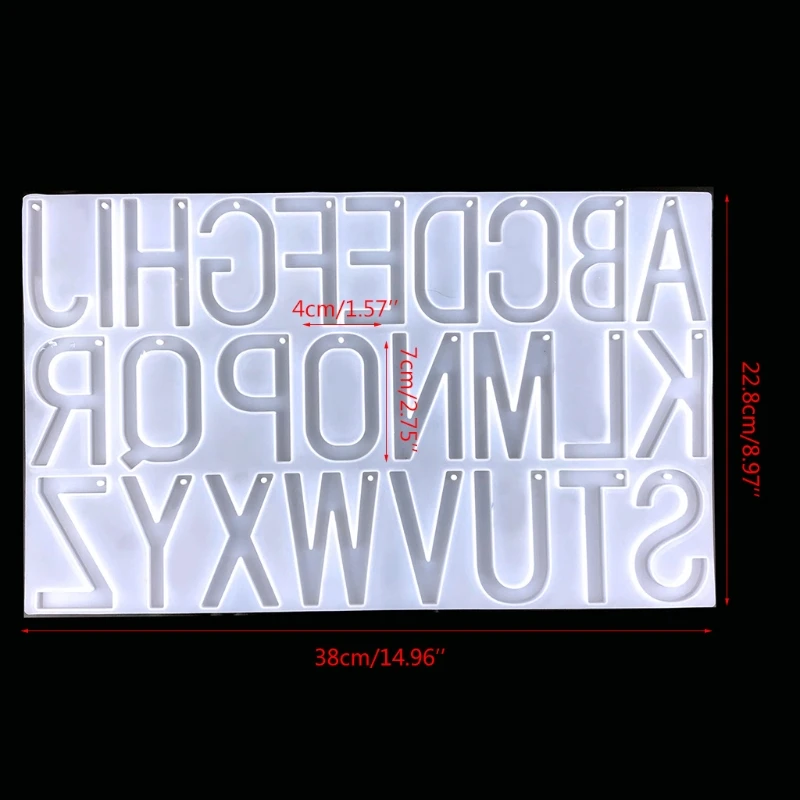 

Подвески B36D-буквенный алфавит, брелок, украшения для ювелирных изделий, литые инструменты