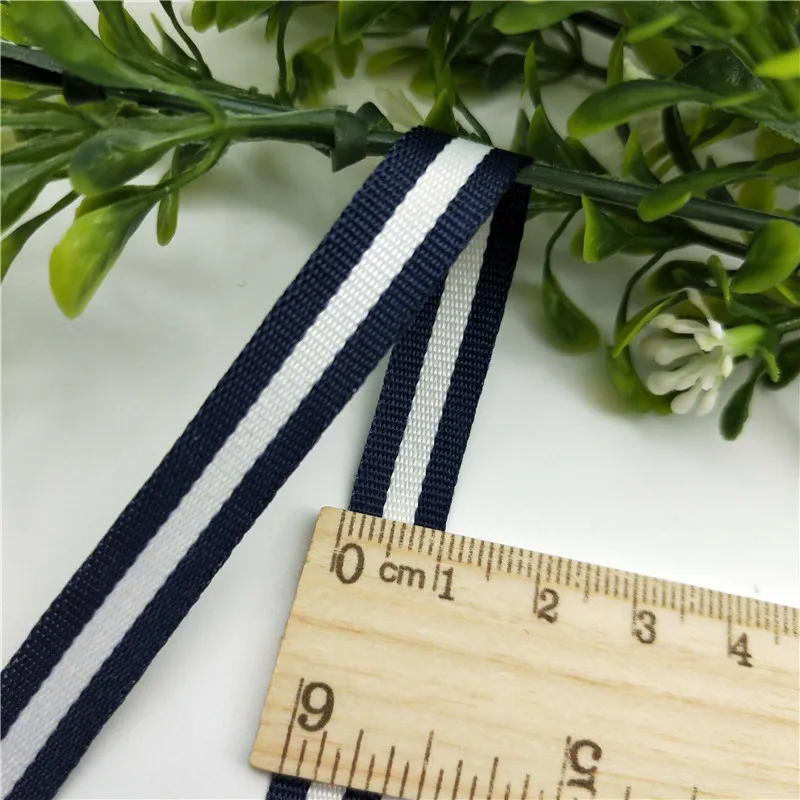 15 м/шт. 10 мм полосатый аксессуар для одежды декоративный ремень DIY декоративная