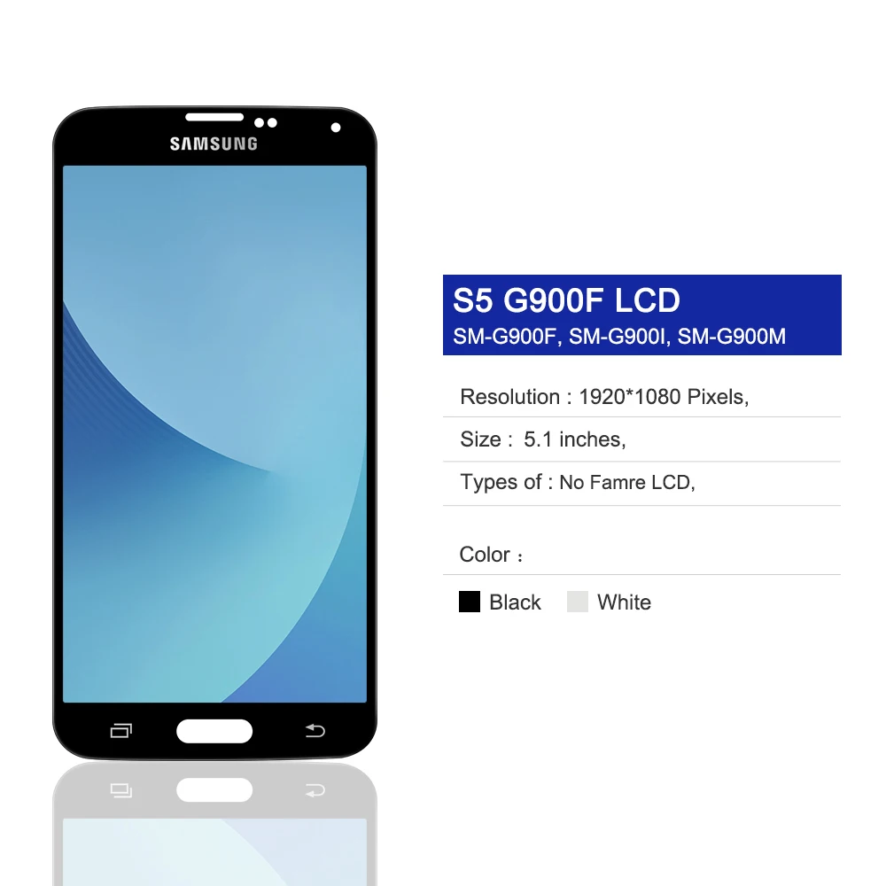 ЖК-дисплей G900 для Samsung Galaxy S5 i9600 дисплей с сенсорным экраном и дигитайзером в сборе