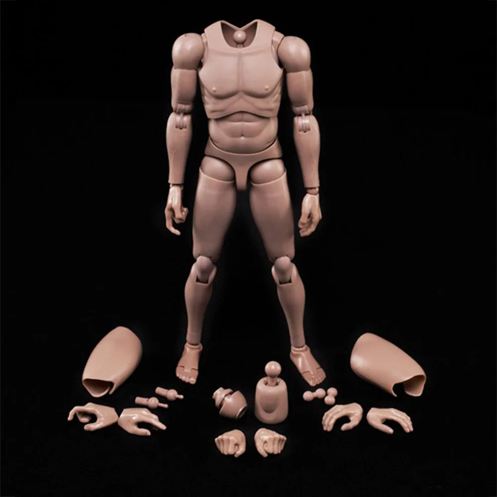 

MX02-AB 1/6 Scale Male Figure Body 2.0 Nude Narrow Shoulders with Neck 12'' Action Figure Flexible Doll Toy