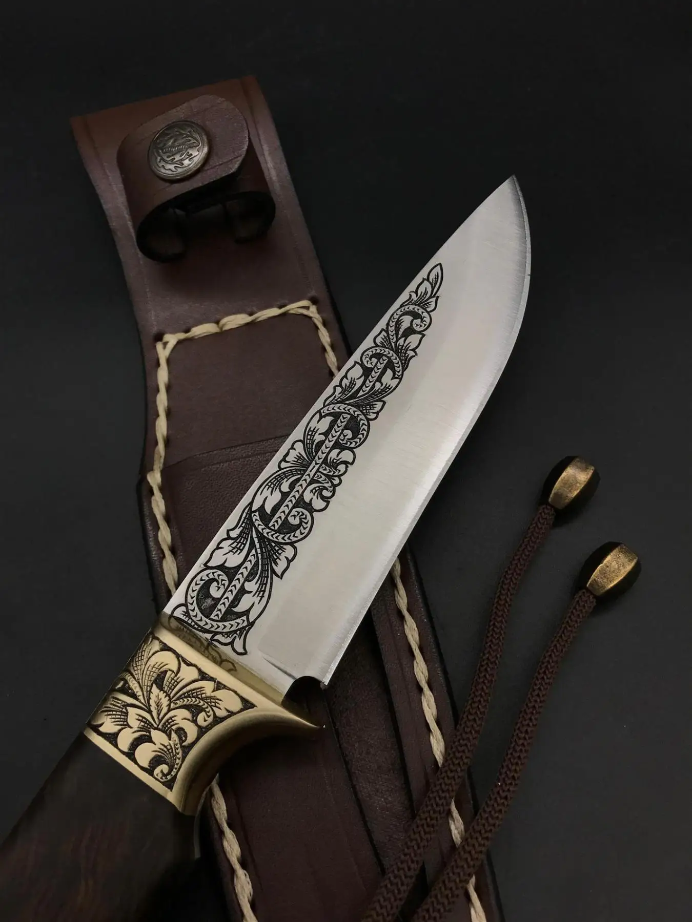 

BOHLER N690 Engraving Camping Knife TK24
