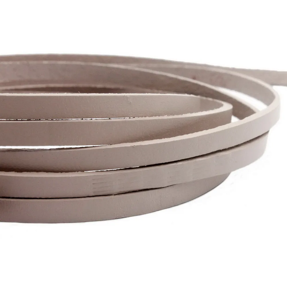 

Aaazee Ash 5mmx2mm Flat Leather Strap 5mm Strip Jewelry Making DIY