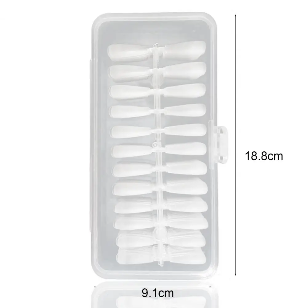 240 шт. тонких предметов для дизайна ногтей в форме лестницы миндаль с длинным