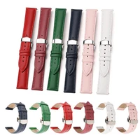 unisex butterfly buckle strap plain weave pattern wristband watch accessories