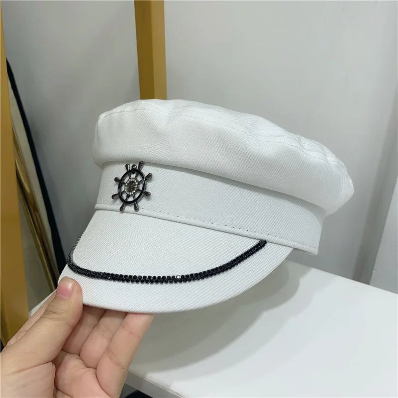 Женская осенне зимняя универсальная шапка в европейском и американском стиле