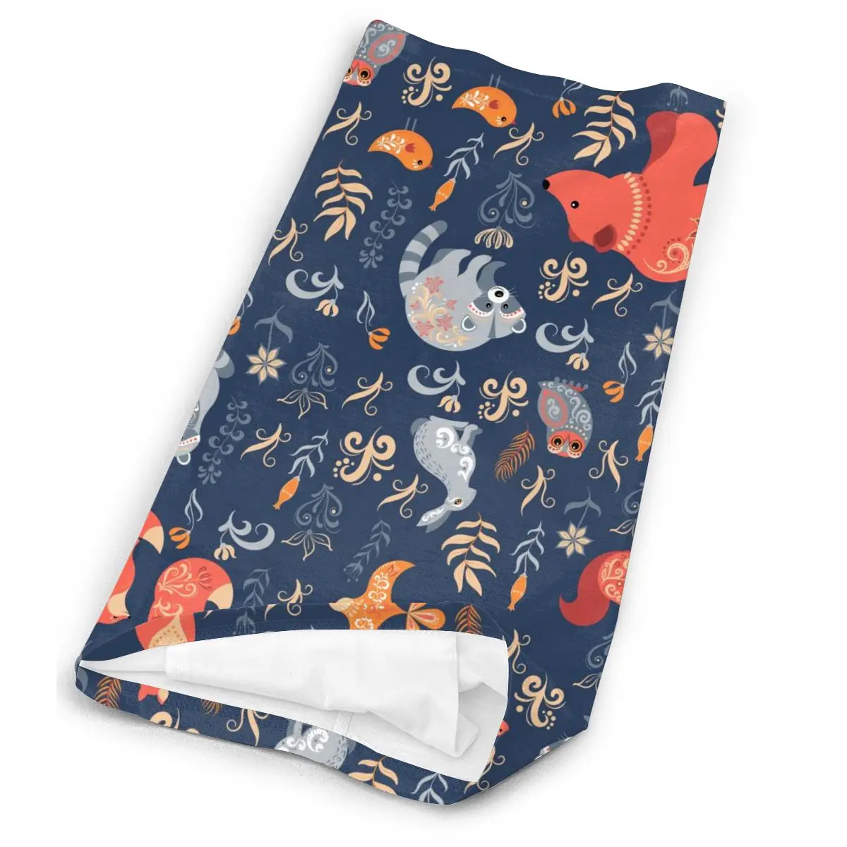 Пыленепроницаемый шарф унисекс Волшебная трубка сказочный лес лиса медведь енот