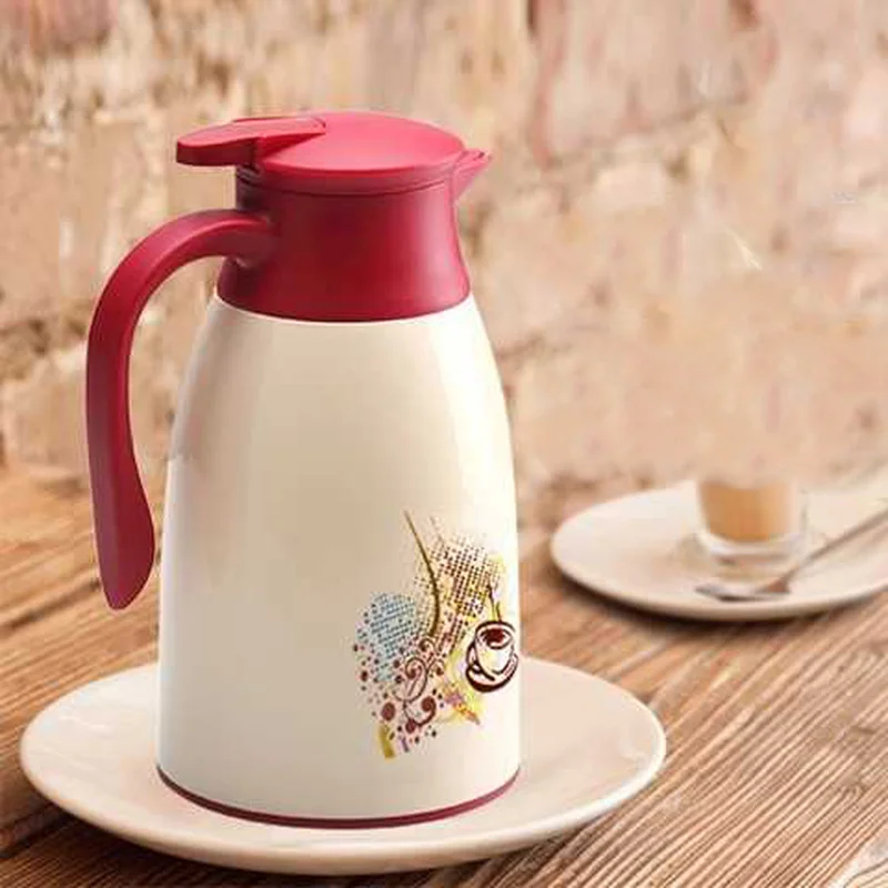 Insulation Pot Household Glass Liner Thermos European Vacuum kettle Small Kettle Insulated Cup Stainless | Дом и сад