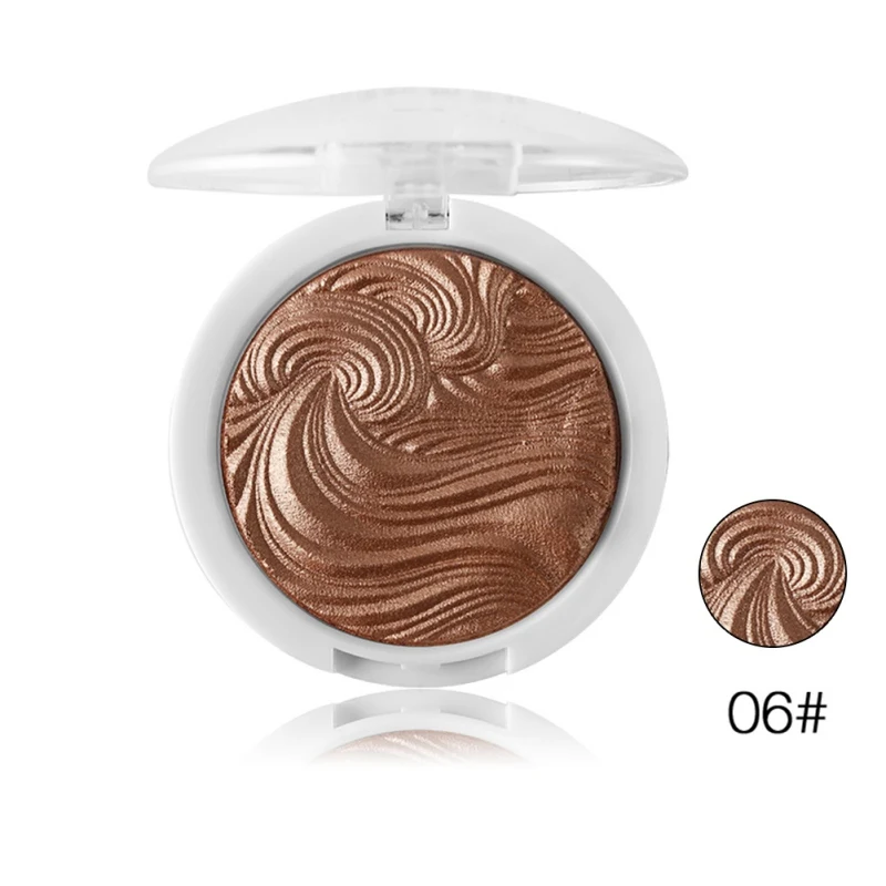 2017 Collection Miss Rose Shimmer Powder Highlighter Palette Face Base Illuminator Make Bronzers Highlight Contour Silver Gold | Красота и