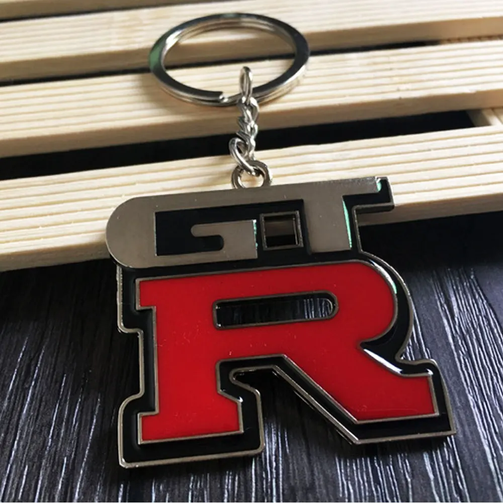 Брелок для ключей DSYCAR металлический хромированный Nissan GTR 1 шт. |