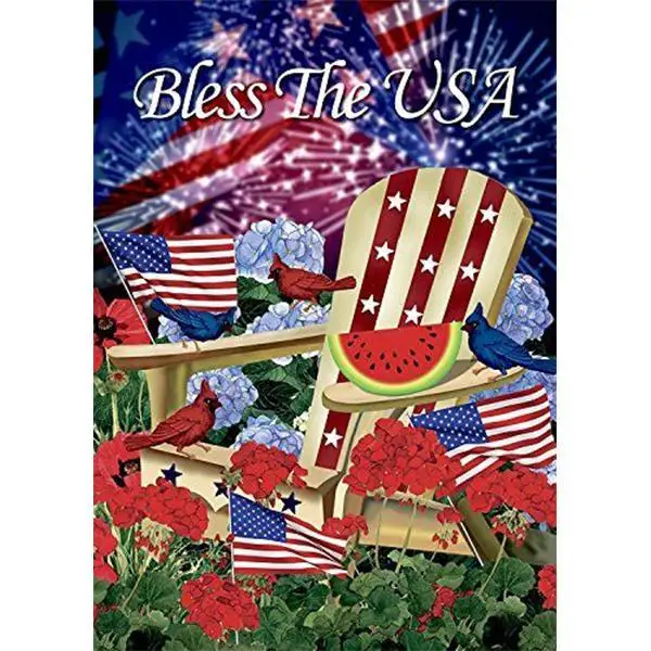 

Full Round Drill 5D DIY Diamond Painting "Bless The USA " Mosaic Picture Diamond Embroidery Cross Stitch Home Decor Gift